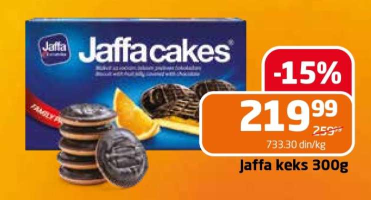 Jaffa keks 300g