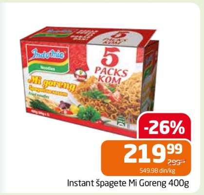 Instant špagete Mi Goreng 400g