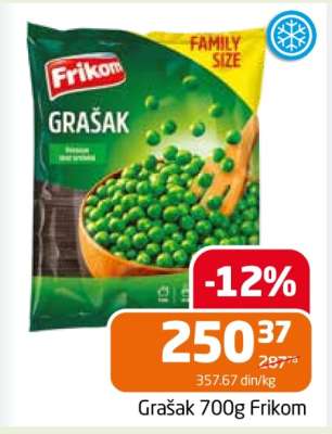 Grašak 700g Frikom