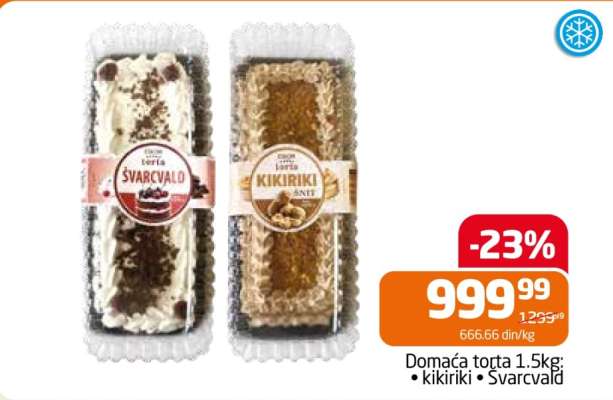 Domaća torta 1.5kg