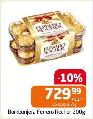 Bombonjera Ferrero Rocher 200g