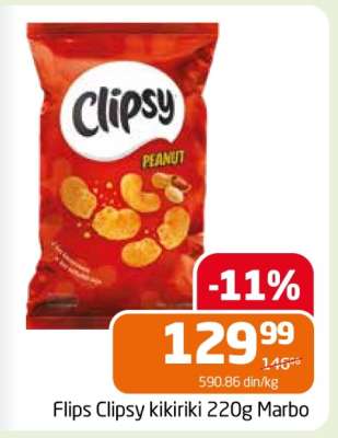 Flips Clipsy kikiriki 220g Marbo