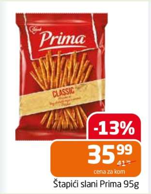 Štapići slani Prima 95g