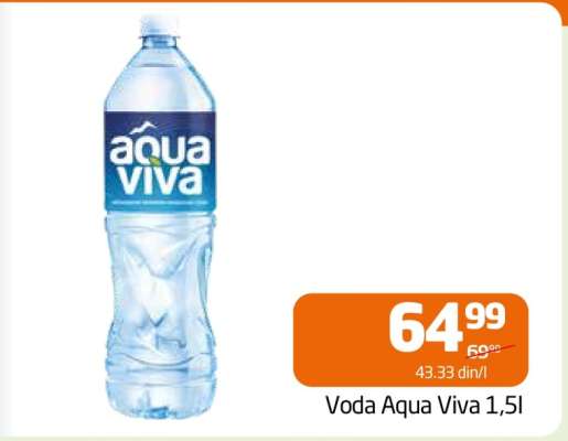 Voda Aqua Viva 1,5l