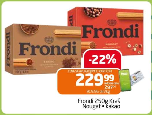 Frondi 250g Kraš