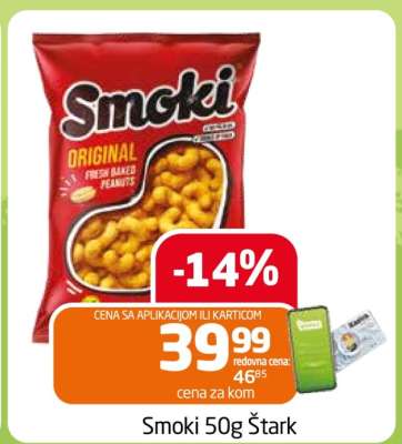 SMOKI 50g Štark