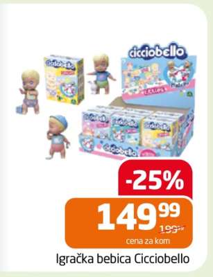 Igračka bebica Cicciobello