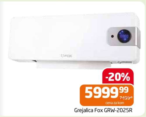 Grejalica Fox GRW-2025R