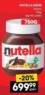 NUTELLA KREM