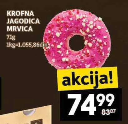 KROFNA JAGODICA MRVICA
