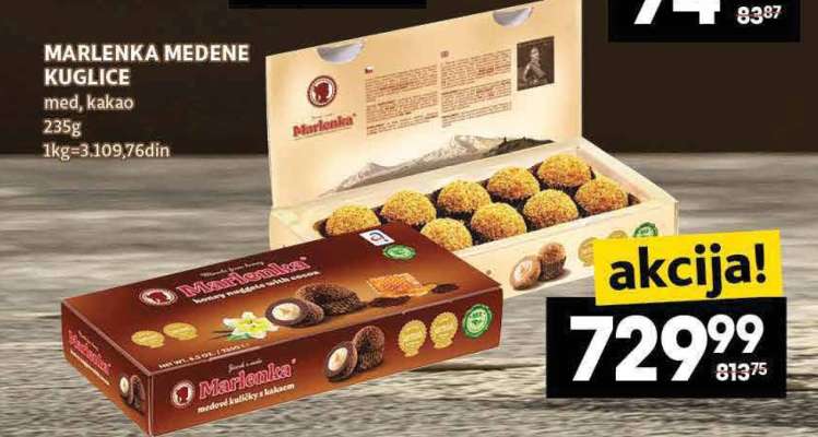 MARLENKA MEDENE KUGLICE