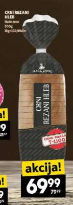 CRNI REZANI HLEB