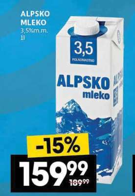 Alpsko mleko
