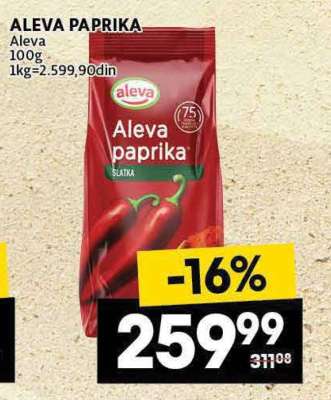 ALEVA PAPRIKA