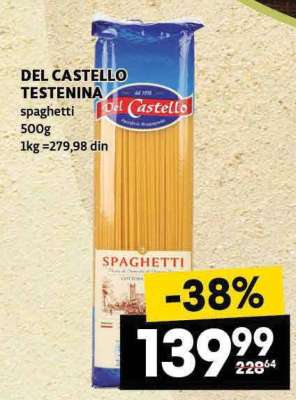 DEL CASTELLO TESTENINA