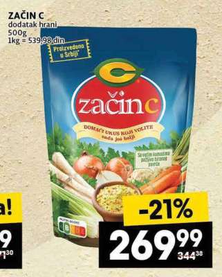 Začin „C”