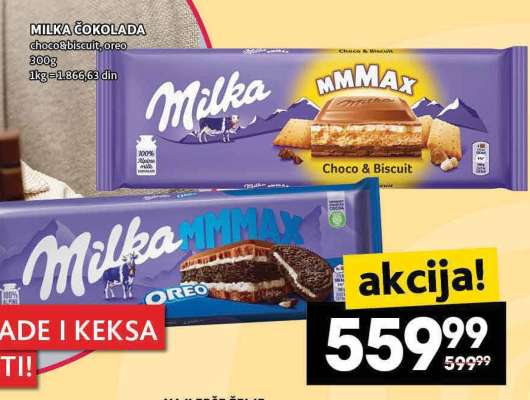 MILKA ČOKOLADA