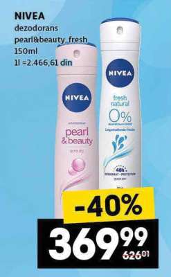 NIVEA dezodorans pearl&beauty, fresh
