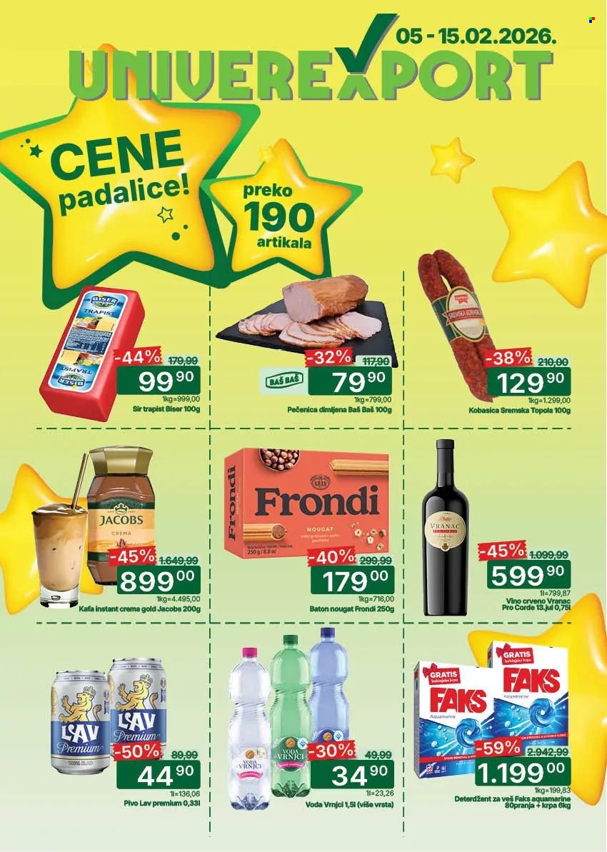 Univerexport katalog - 05.02.2026 - 15.02.2026. Stranica 1