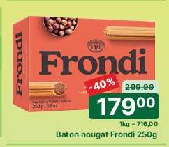 Baton nougat Frondi 250g