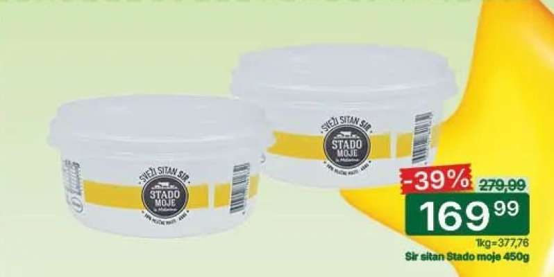 Sir sitan Stado moje