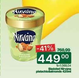 Sladoled Nirvana pistachio&almonds 420ml