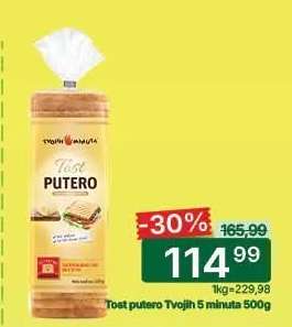 Tost putero Tvojih 5 minuta 500g
