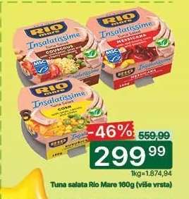 Tuna salata Rio Mare 160g