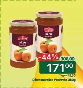 Džem marelica Podravka 360g