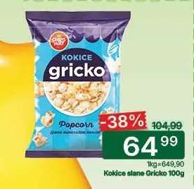 Kokice slane Gricko 100g