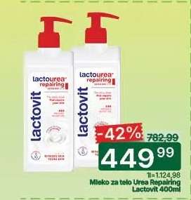 Mleko za telo urea repairing Lactovit 400ml