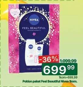 Poklon paket Feel Beautiful Nivea 1kom.