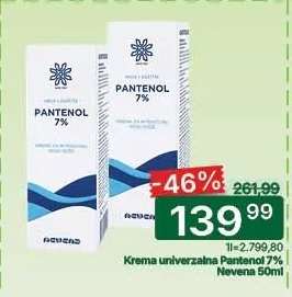 Krema univerzalna Pantenol 7% Nevena 50ml