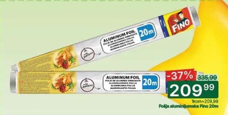 Fino aluminijumska folija 20m