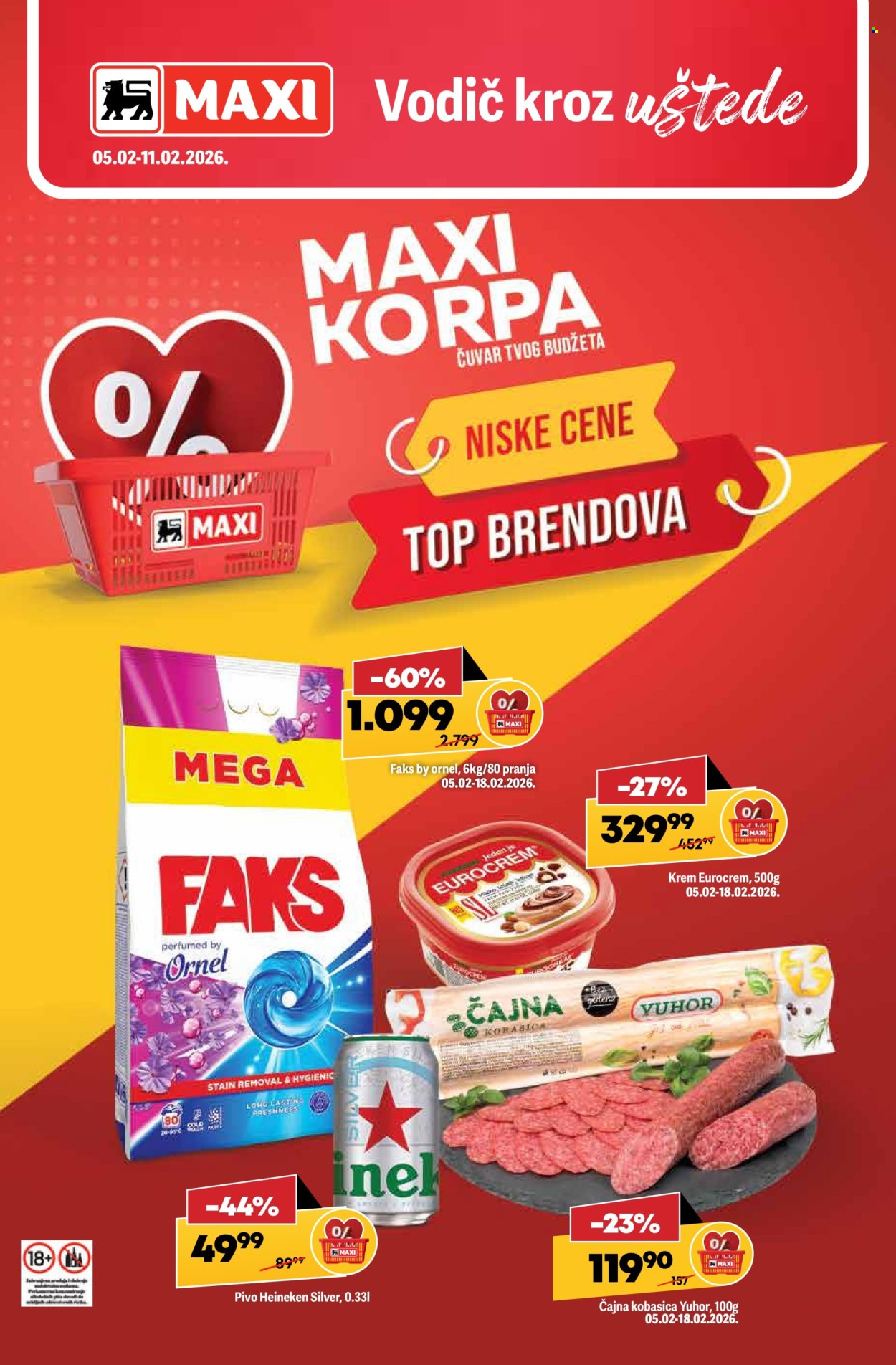 Maxi katalog - 05.02.2026 - 11.02.2026. Stranica 1