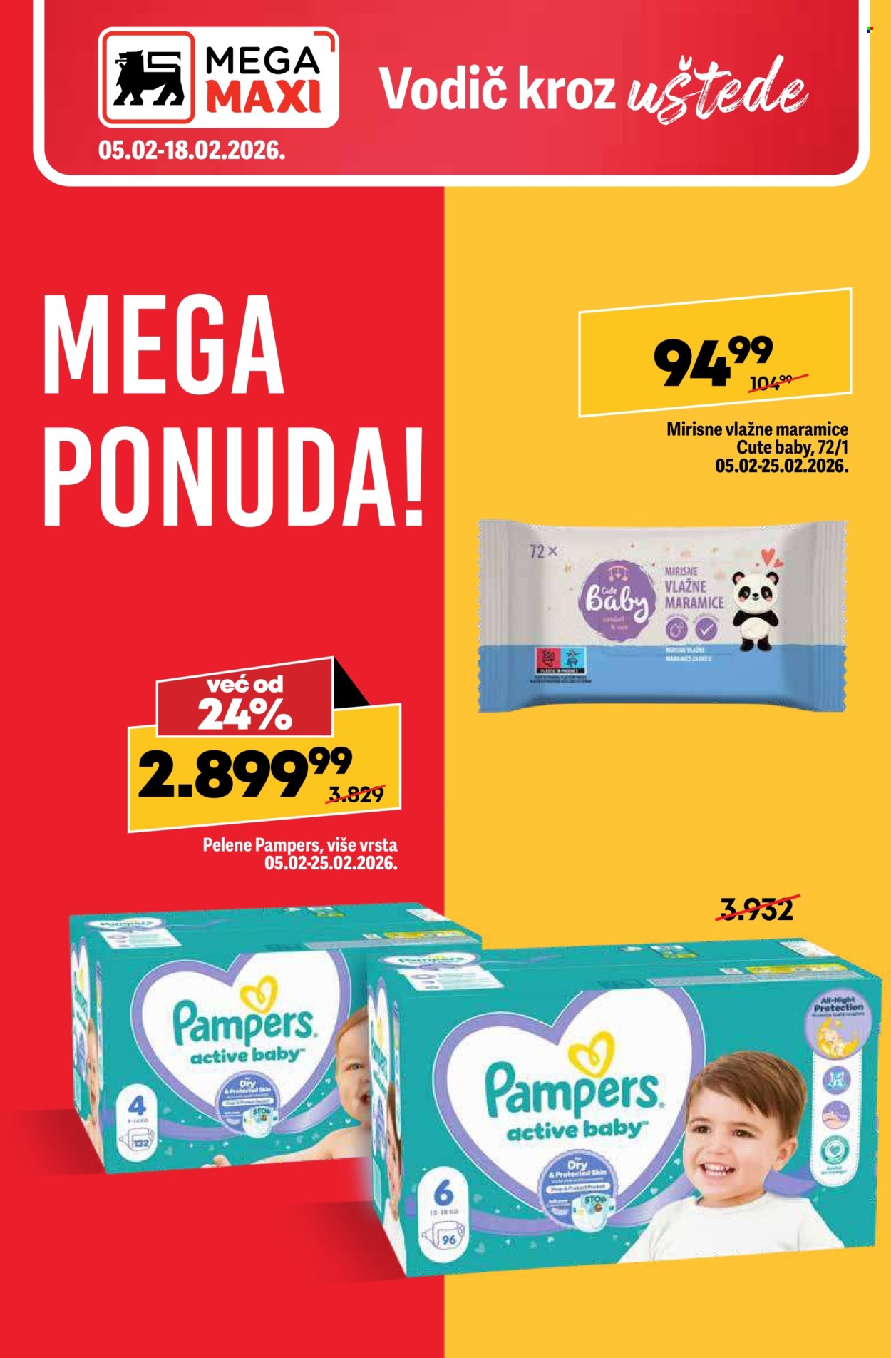 Mega Maxi katalog - 05.02.2026 - 18.02.2026. Stranica 1