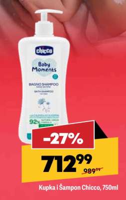 Kupka i Šampon Chicco 750ml