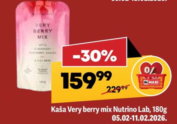 Kaša Very berry mix Nutrino Lab, 180g
