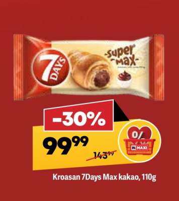 Kroasan 7Days Max kakao 110g
