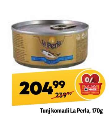 Tunjevina komadi La Perla 170g