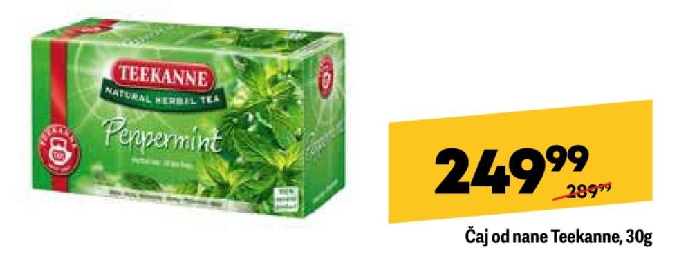 Čaj od nane Teekanne 30g