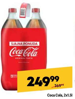 Coca Cola 2x1.5L