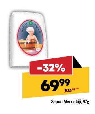 Sapun Mer dečiji 87g