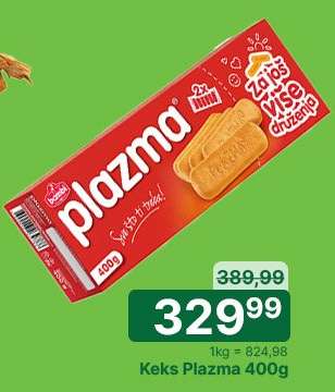Keks Plazma 400g