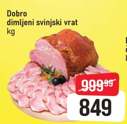 Dobro dimljeni svinjski vrat