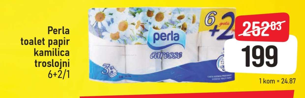 Perla toilet paper chamomile