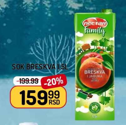Sok Breskva 1.5L