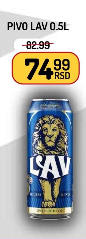 Pivo Lav 0,5l
