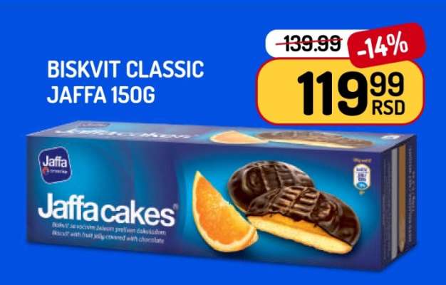 Biskvit classic Jaffa 150g