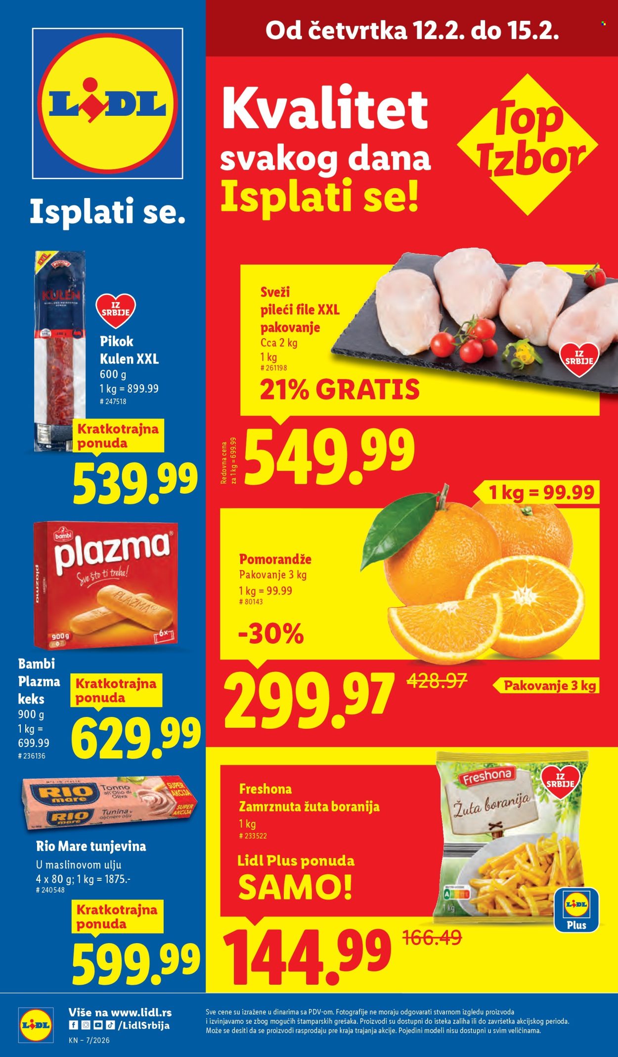 Lidl katalog - 12.02.2026 - 18.02.2026. Stranica 1